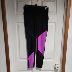 5/$35 - Women's Black and Purple Leggings